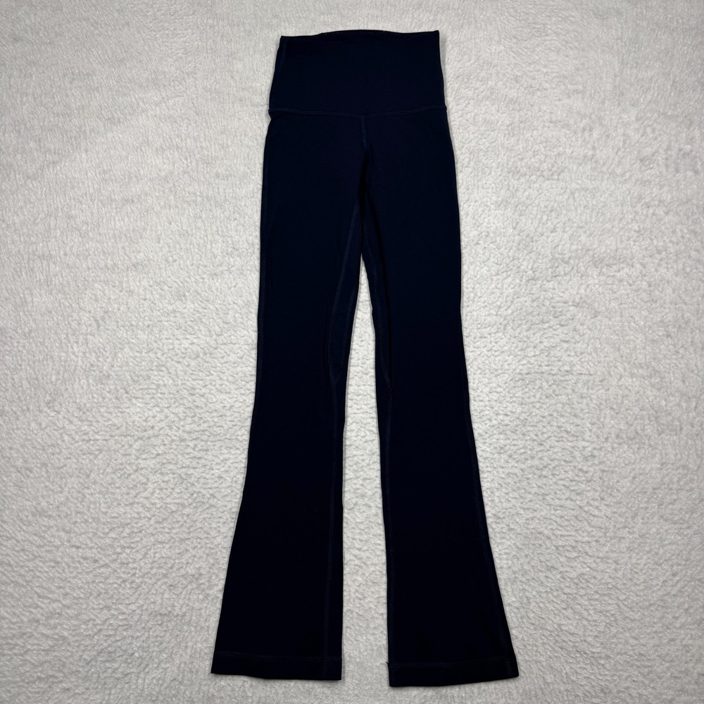 Lululemon Align High-Rise Mini-Flared LW5FCHS Yoga Pants Blue Women's Size 0
